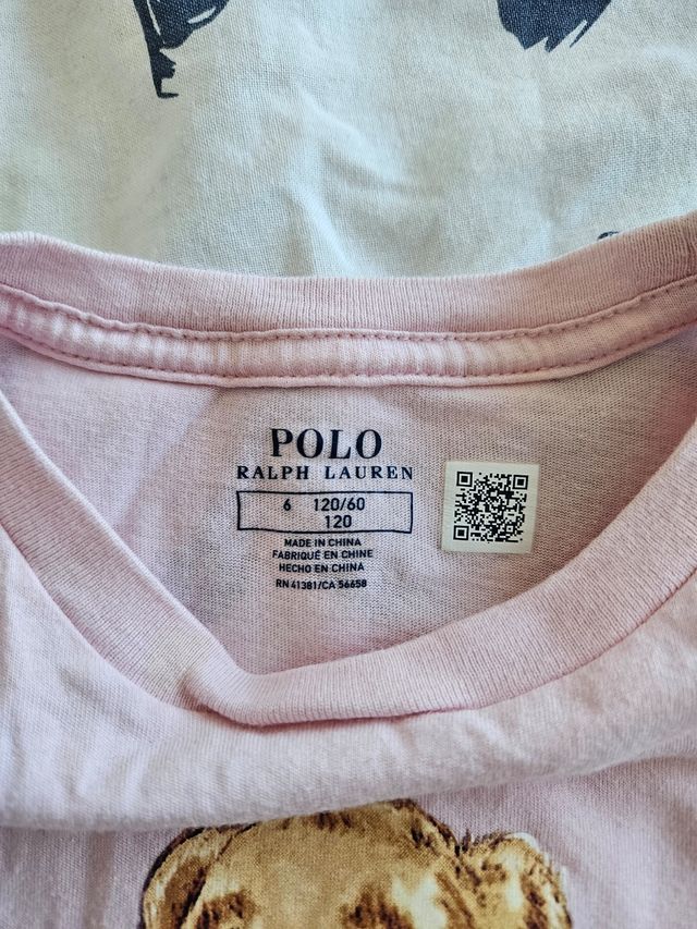 Camiseta Polo Ralph Lauren niña