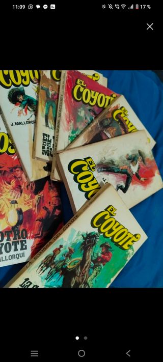 Novelas gráficas EL COYOTE del 1 al 22