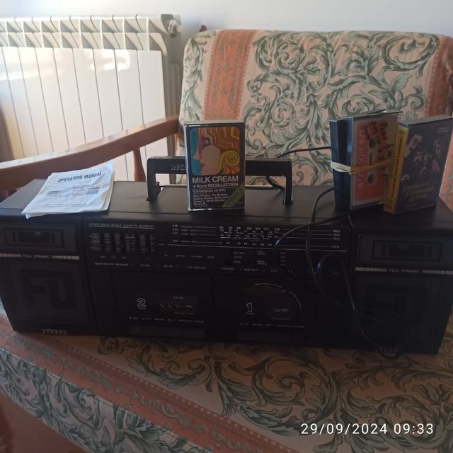 Radiocasete retro