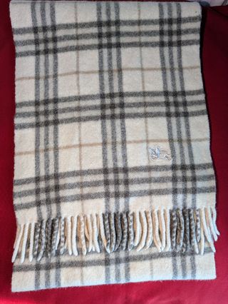 Burberry London Bufanda lana vintage