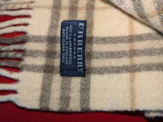 Burberry London Bufanda lana vintage