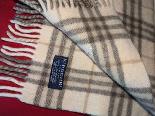 Burberry London Bufanda lana vintage