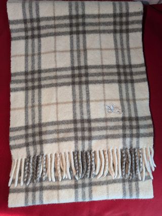 Burberry London Bufanda lana vintage