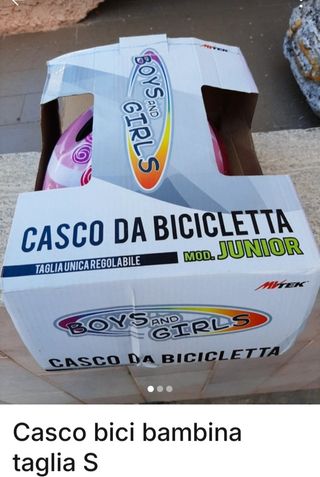Casco da bici per bimba 5 anni