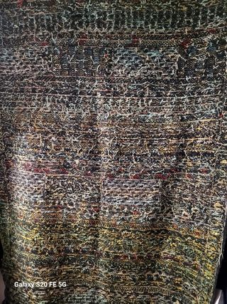 Alfombra Kilim autentico manual.