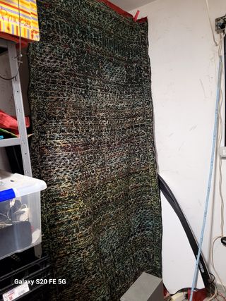 Alfombra Kilim autentico manual.