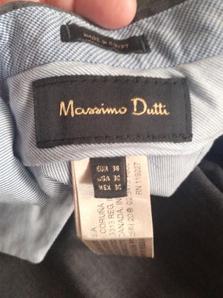Traje chaqueta Massimo Dutti