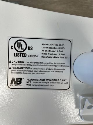 Soporte TV con ruedas