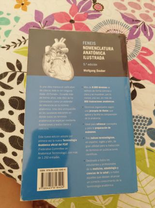Feneis nomenclatura anatómica ilustrada