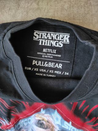 Camiseta Stranger Thinggs. Talla xs