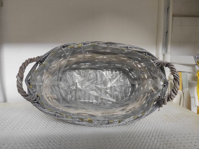 Cestino vaso portafiori