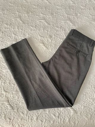 Traje chaqueta hombre HM gris marengo