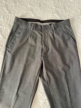 Traje chaqueta hombre HM gris marengo