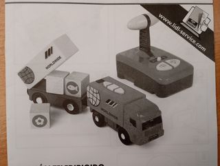 Camión teledirigido con luz y sonido