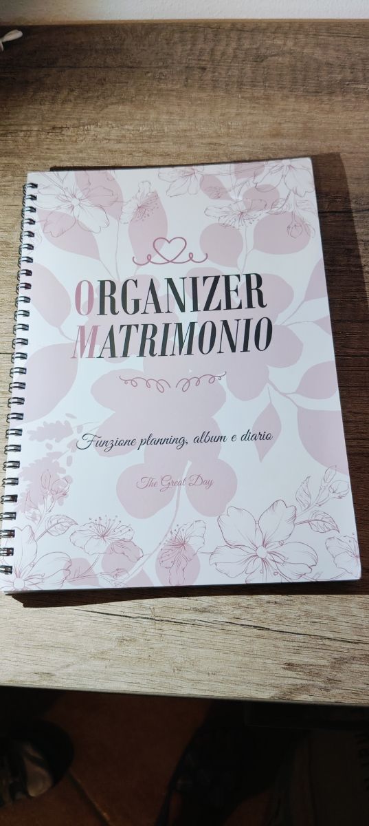 Libro organizer Matrimonio nuovo