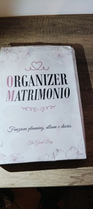 Libro organizer Matrimonio nuovo