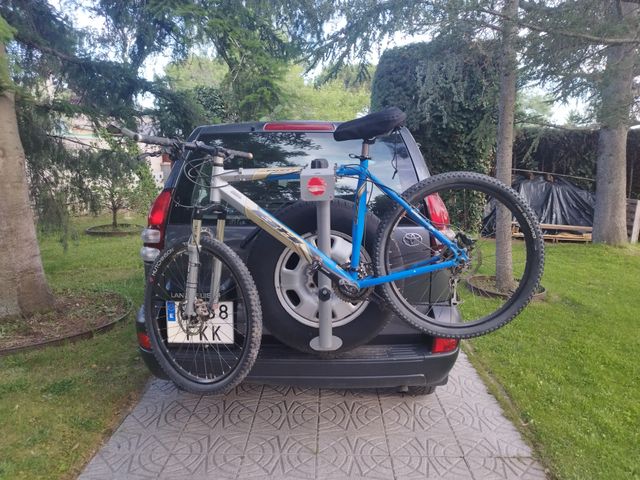 Portabicis 3 bicis rueda trasera todoterreno