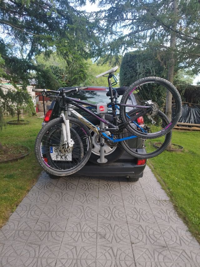 Portabicis 3 bicis rueda trasera todoterreno