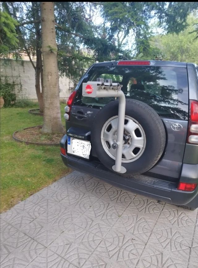 Portabicis 3 bicis rueda trasera todoterreno