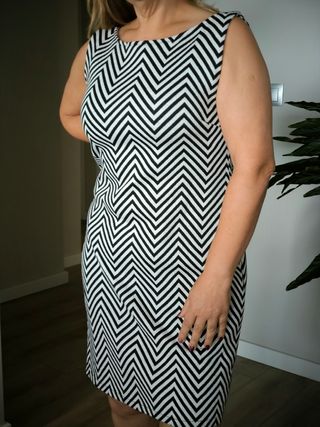 Vestido de invierno sin mangas 