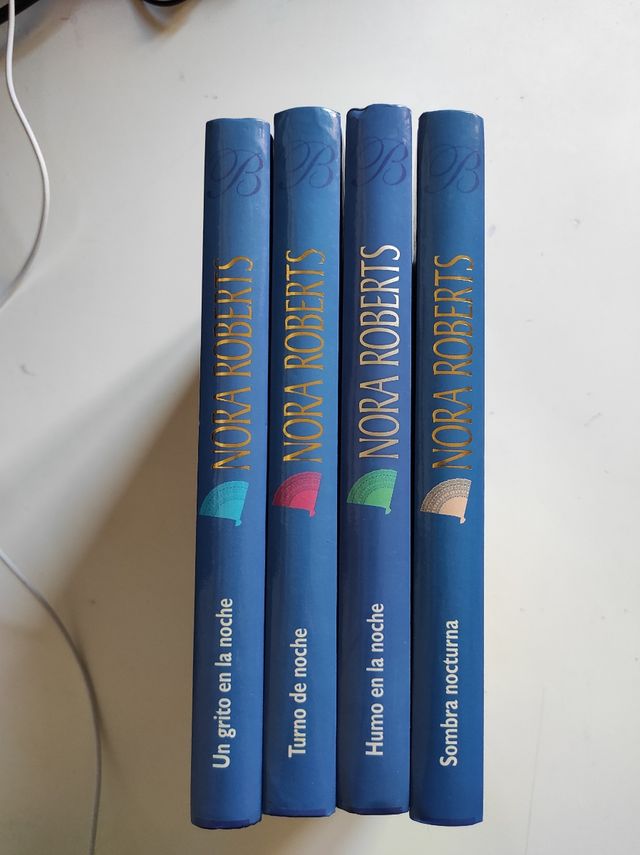 Colección libros Nora Roberts. Novelas de intriga 