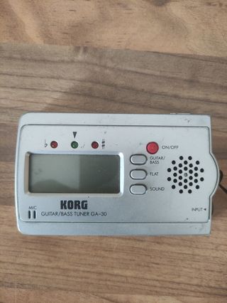 Afinador de guitarras