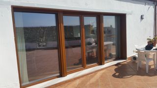 Cambio, renovación, suministro de ventanas.