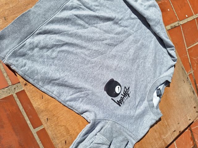 Sudadera Stussy × Nike Gris