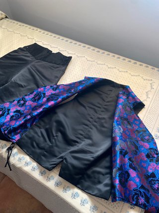 Traje 2 piezas tradicional valenciano
