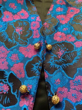 Traje 2 piezas tradicional valenciano