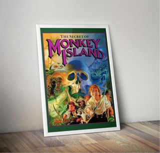 Confezione da 2 poster Monkey Island A2