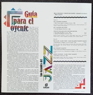 Los Grandes del Jazz VINILO
