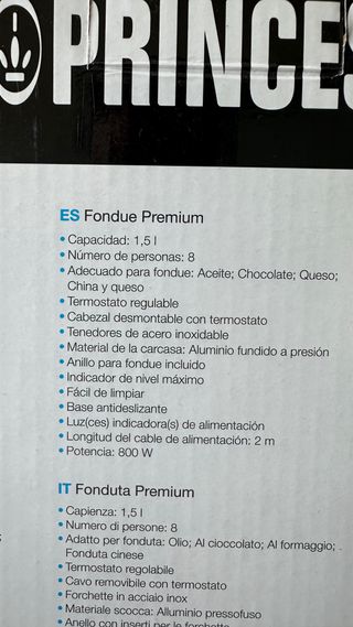 Fondue Premium Princess