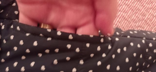 Chaleco acolchado reversible talla 11/12