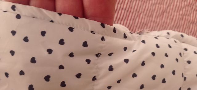 Chaleco acolchado reversible talla 11/12