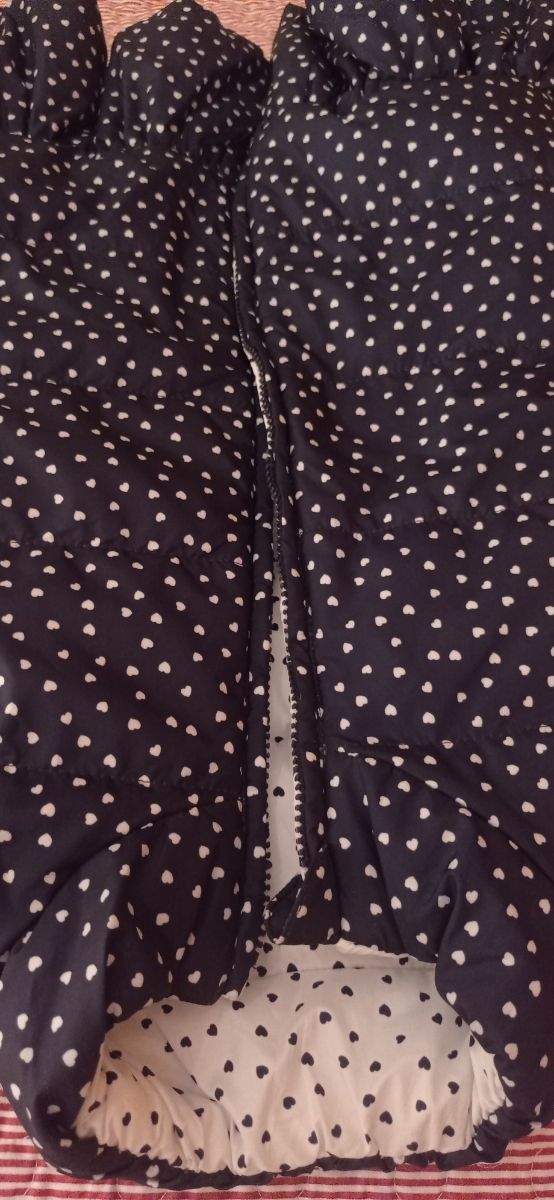 Chaleco acolchado reversible talla 11/12