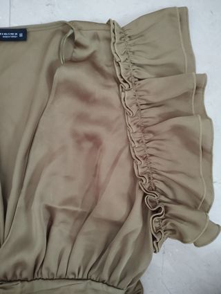 Blusa satinada 