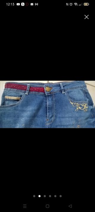 Liquidación Falda Desigual Talla L
