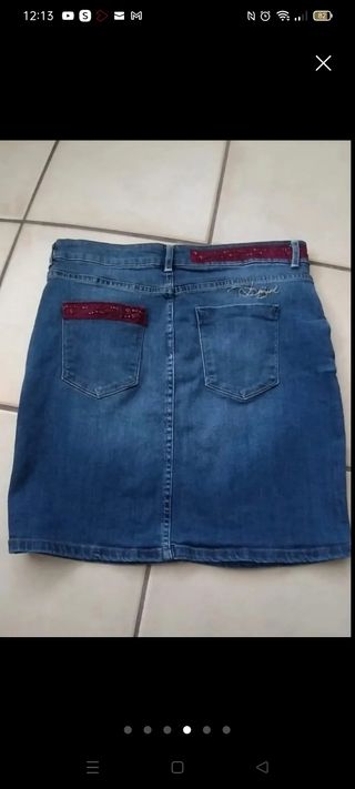 Liquidación Falda Desigual Talla L