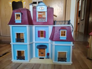 Casa azul de Playmobil