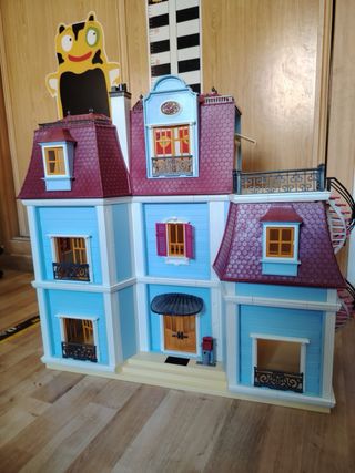 Casa azul de Playmobil