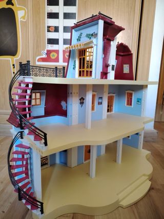Casa azul de Playmobil