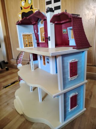 Casa azul de Playmobil