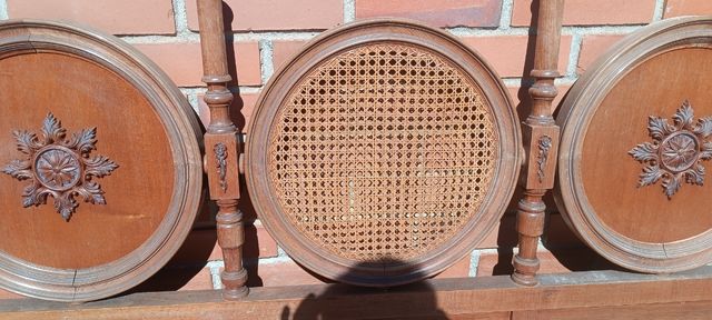 Cabecero cama vintage de madera 252x118