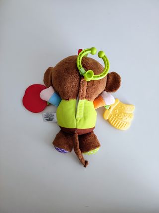 Peluche sonajero con mordedor