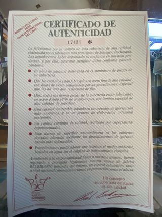 coleccion de vajilla y cuberteria.