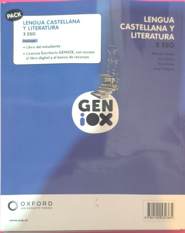 LENGUA CASTELLANA Y LITERATURA 3°ESO