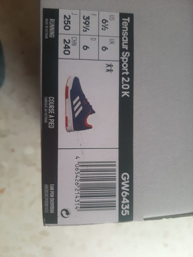 Adidas Tensaur 2.0 K