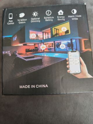 Foco de luz de colores