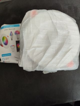 Foco de luz de colores